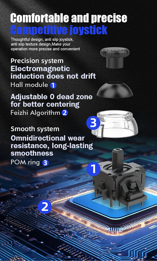 Control Gamer NS Personalizable con Bluetooth Programable - Image 16