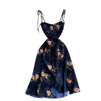 Vestido Playero de Gasa con Tirantes para Mujer - Image 6