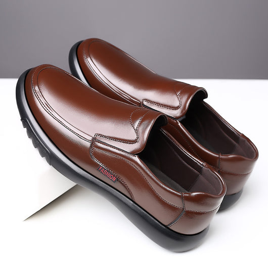 Zapatos de Cuero Suave con Suela Flexible y Antideslizante para Adultos Mayores - Image 14