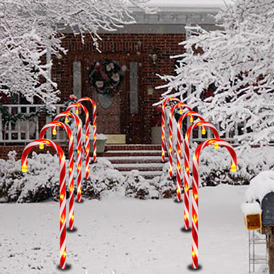 Luces Navideñas de Copo de Nieve para Jardín - Iluminación Exterior Impermeable - Image 4