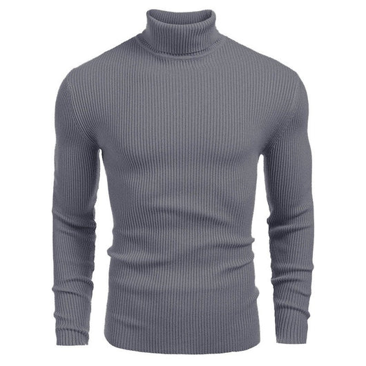 Suéter de Cuello Alto para Hombre - Otoño e Invierno - Image 14