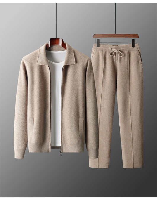 Cardigan Saco Tejido Oversize con Solapas Gruesas para Hombre - Image 11