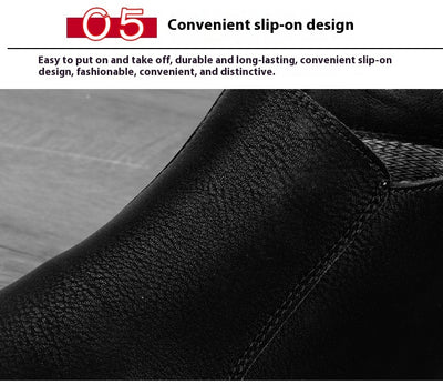 Botas Altas de Cuero Genuino con Acabado Frosted Retro - Image 19