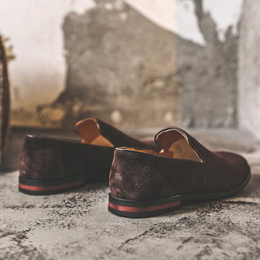Zapatos de Ante para Hombre Punta Aguda Estilo Británico Versátil - Image 19