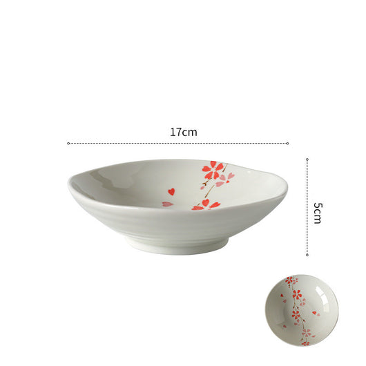 Plato de Cerámica Decorativo con Diseño Floral para el Hogar - Image 6