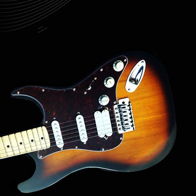 Guitarra Eléctrica Estilo ST Lightning Multicolor para Principiantes - Image 5