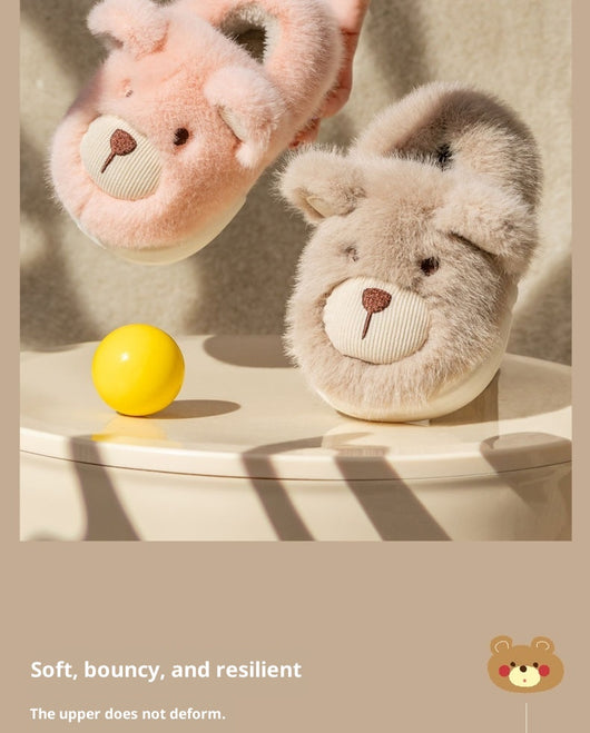 Pantuflas de Algodón Cálidas con Talón Reforzado para Niños y Niñas - Image 11