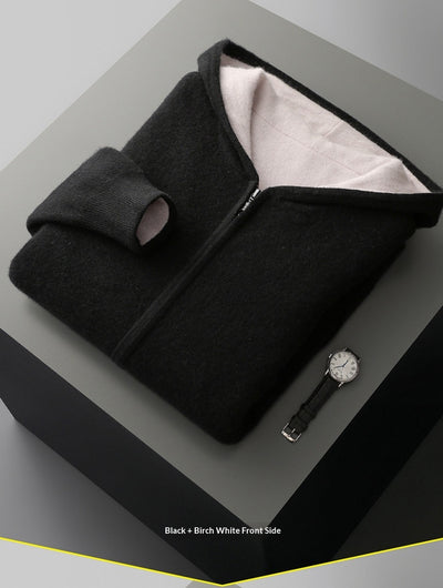 Chaqueta Tejida para Hombre con Bloques de Color - Image 24