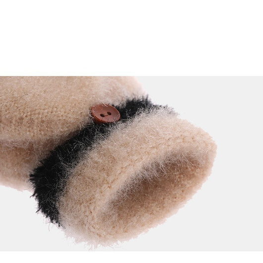 Guantes Térmicos Estudiante con Pantalla Táctil - Faux Marten - Image 9