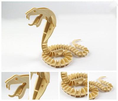 Rompecabezas 3D de Madera - Puzzle Tridimensional - Image 7