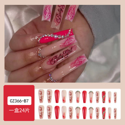 Uñas Postizas de Diamante Resistente - Diseño Europeo Premium - Image 36