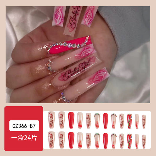 Uñas Postizas de Diamante Resistente - Diseño Europeo Premium - Image 36