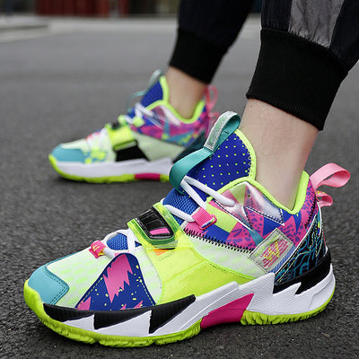 Zapatillas de Baloncesto Juveniles Autumn Flying Surface Tejidas