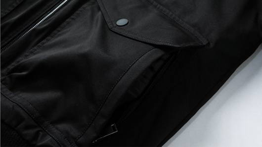Chaqueta de Algodón Ligera Talla Grande para Hombre - Casual y Trabajo - Image 9