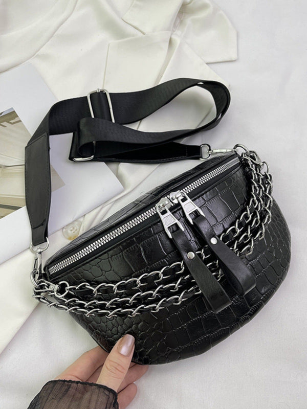Bolso Mensajero Patrón Piedra - Elegancia y Funcionalidad