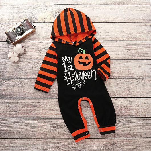 Enterizo Infantil Estampado de Calabaza para Halloween - Image 7