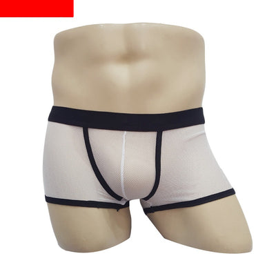 Bóxers Transparentes de Malla Cintura Baja para Hombre - Image 2
