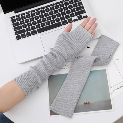 Guantes de Cachemira Mitones para Invierno - Diseño Liso y Elegante - Image 12