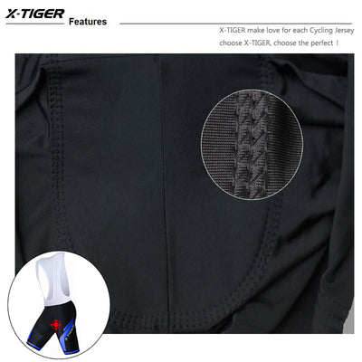 Conjunto de Ciclismo Profesional con Tirantes para Hombre - Image 13