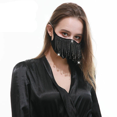 Mascarillas de Tela Decorativas con Personalidad Europea y Americana - Image 9