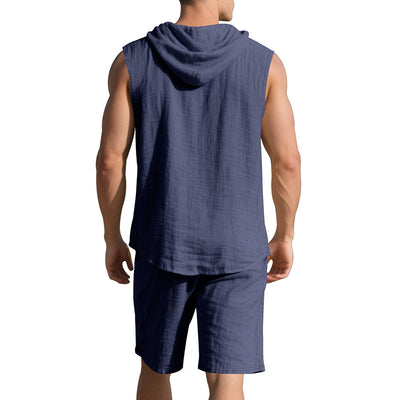 Conjunto de Bermudas y Camiseta sin Mangas para Hombre - Image 48