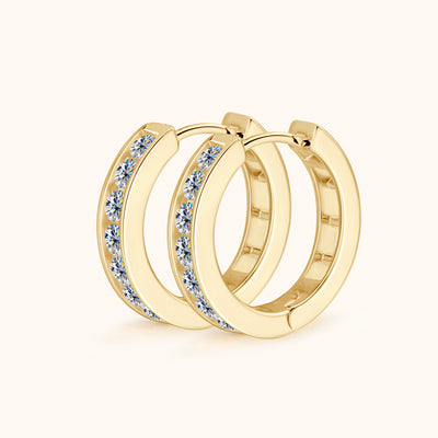 Aretes de Plata S925 Diseño Minimalista Lujo Fresco