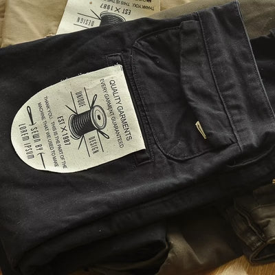 Pantalones de Trabajo Hombre Resistentes a Manchas - Corte Recto Holgado - Image 4