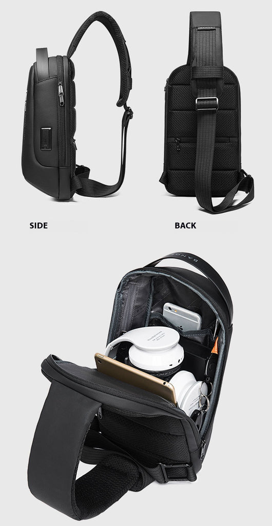 Bolsa Ejecutiva Casual con Puerto USB para Hombre - Image 15