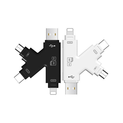 Lector Multifuncional OTG 4 en 1 para Tarjetas TF y SD - Image 2