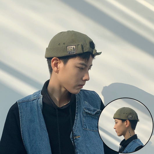 Gorra Estilo Retro Melón Hip-Hop Unisex - Boina Coreana de Moda Urbana - Image 4
