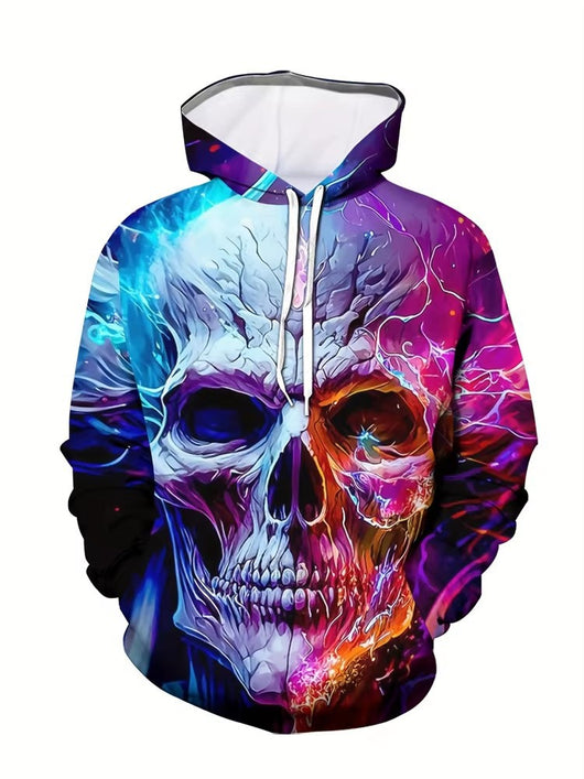 Sudadera Holgada Estampada para Hombre - Image 30