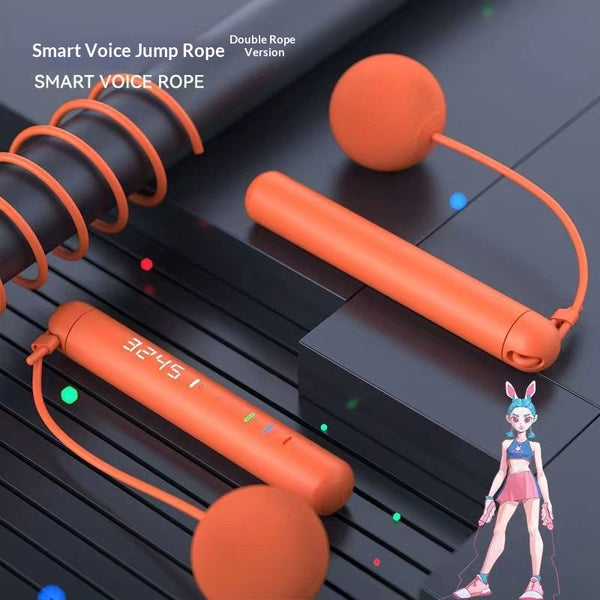 Cuerda para Saltar Inteligente con Control por Voz