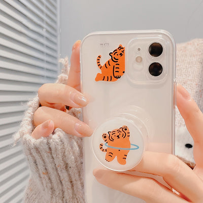 Funda Transparente para Celular con Diseño de Tigre Lindo - Image 6