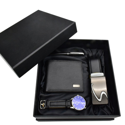 Estuche Premium de Accesorios Ejecutivos para Hombre: Cinturón, Cartera, Reloj y Bolígrafo - Image 8
