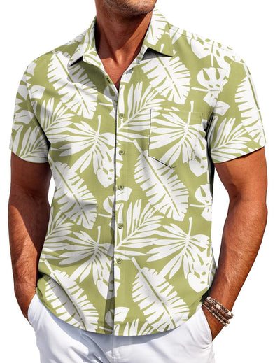 Camisa Hawaiana Casual para Hombre - Estilo Versátil y Moderno - Image 33
