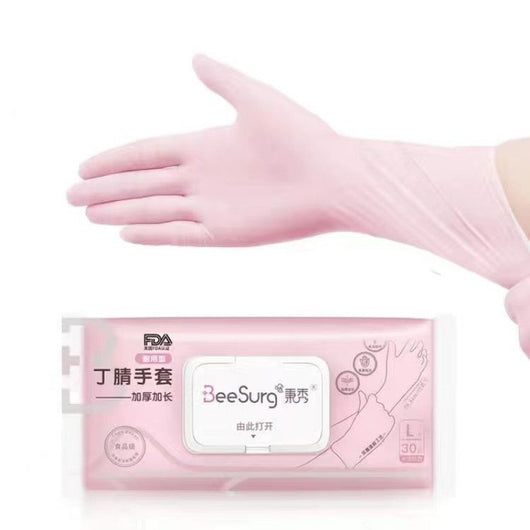 Guantes de Látex Impermeables Resistentes para Lavar Platos y Trabajo en Cocina - Image 2