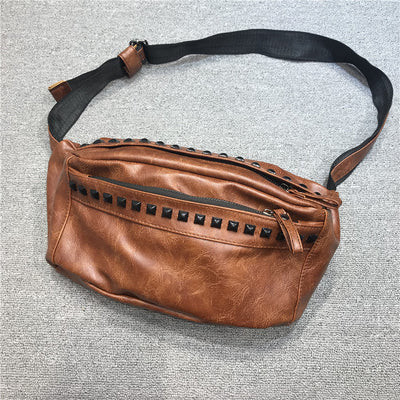 Mochila Urbana de Un Hombro con Diseño Diagonal para Hombre - Image 26