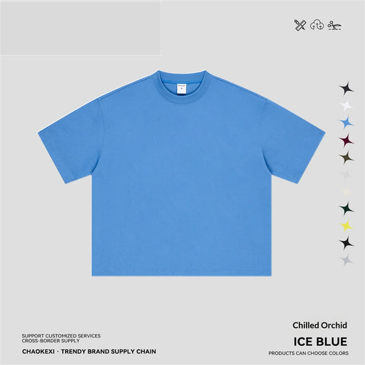 Camiseta Básica de Cuello Redondo para Hombre - Image 5