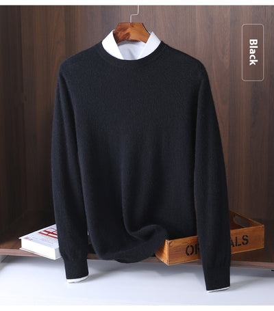 Suéter Escote V Lana Estilo Coreano - Polera Base Versátil - Image 46