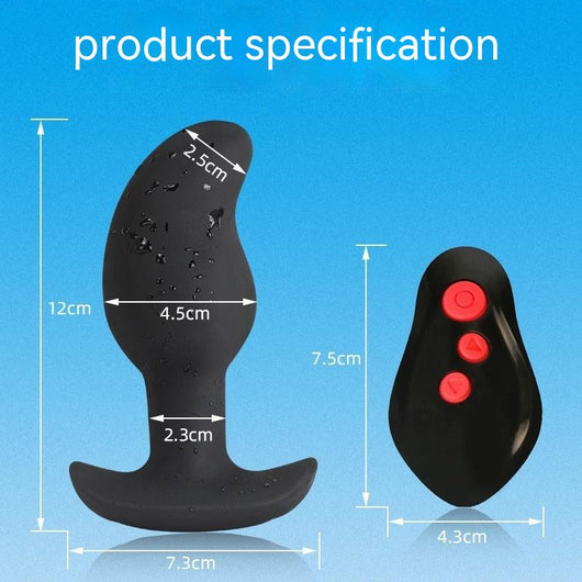 Masajeador de Próstata con Control Remoto y Estimulación Vibrátil - Image 4