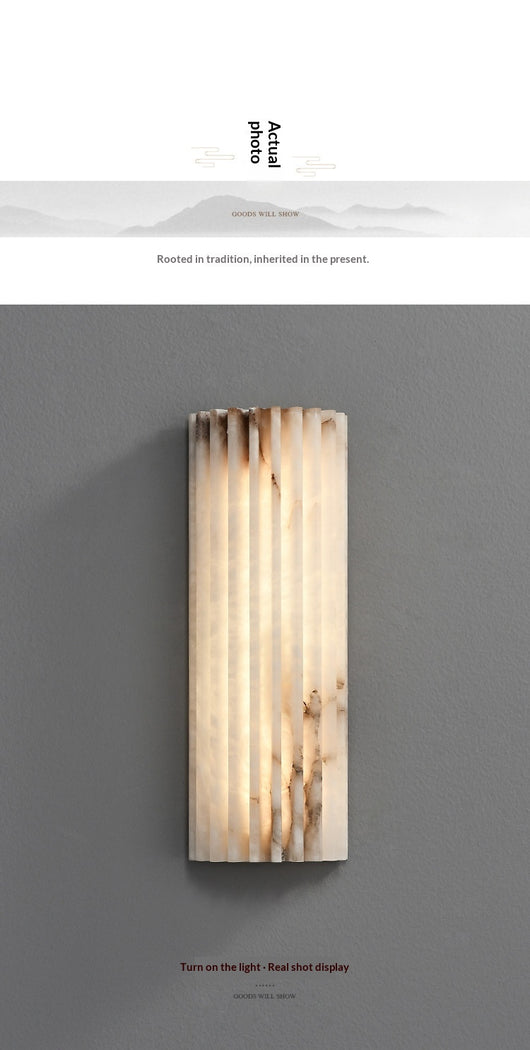 Lámpara de Pared Mármol Lujo Moderno para Habitación Hotel - Image 8