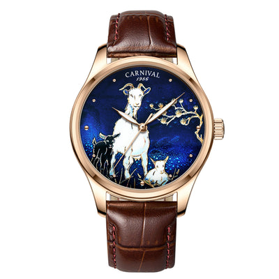 Reloj Zodíaco Chino Oveja - Diseño Elegante y Significado Ancestral - Image 12