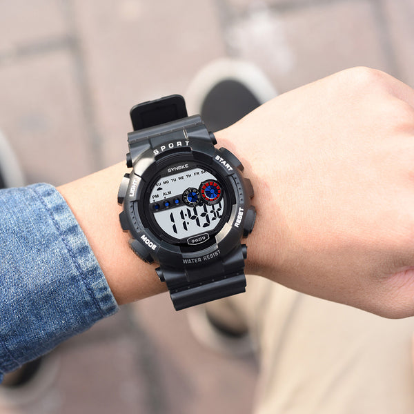 Reloj Deportivo Multifunción Impermeable con Pantalla Grande
