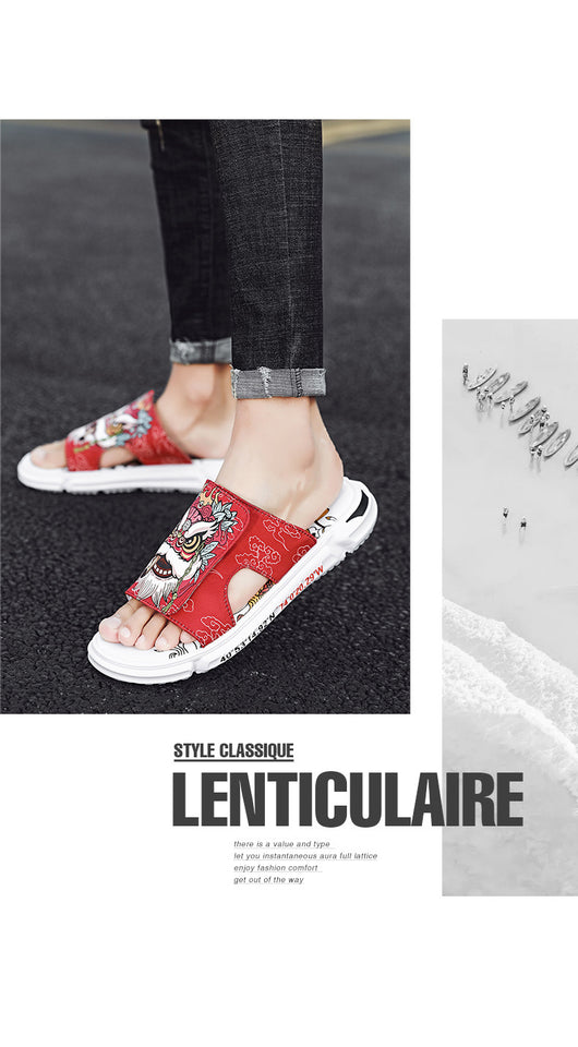 Sandalias y Pantuflas Deportivas para Hombre con Suela Gruesa - Image 22