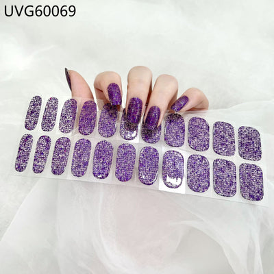 Pegatinas de Gel UV Semicuradas - Parches de Uñas Profesionales - Image 66