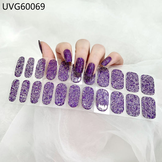 Pegatinas de Gel UV Semicuradas - Parches de Uñas Profesionales - Image 66