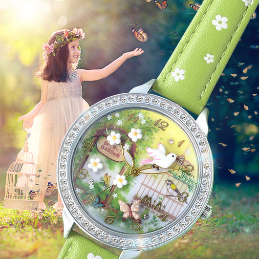 Reloj de Cerámica Suave Estilo Mori Girl Luminoso Resistente al Agua - Image 5