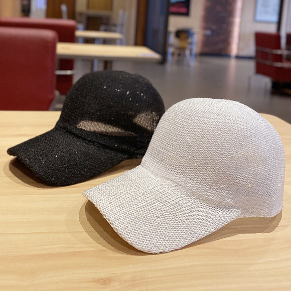 Gorra de Béisbol Hueca Estilo Coreano Casual
