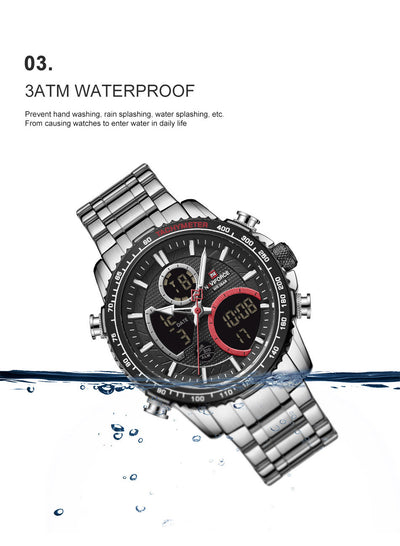 Reloj de Cuarzo Electrónico para Hombre - Image 9