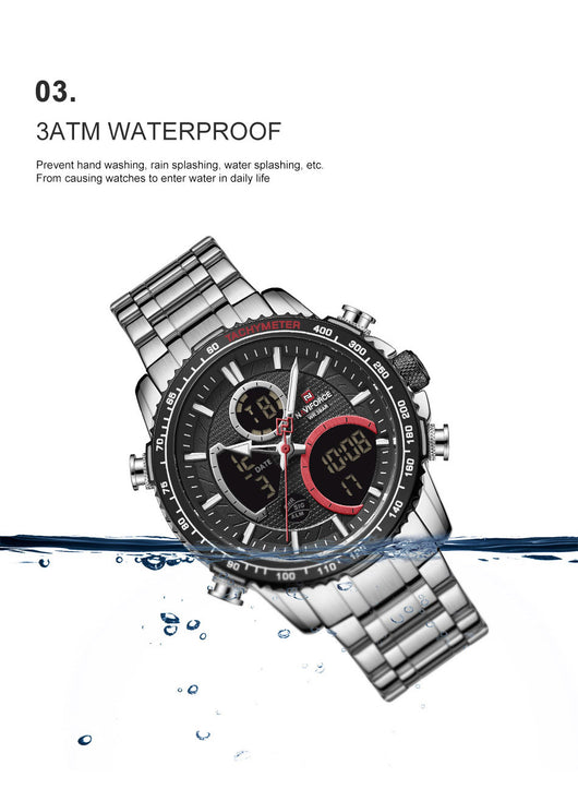 Reloj de Cuarzo Electrónico para Hombre - Image 9